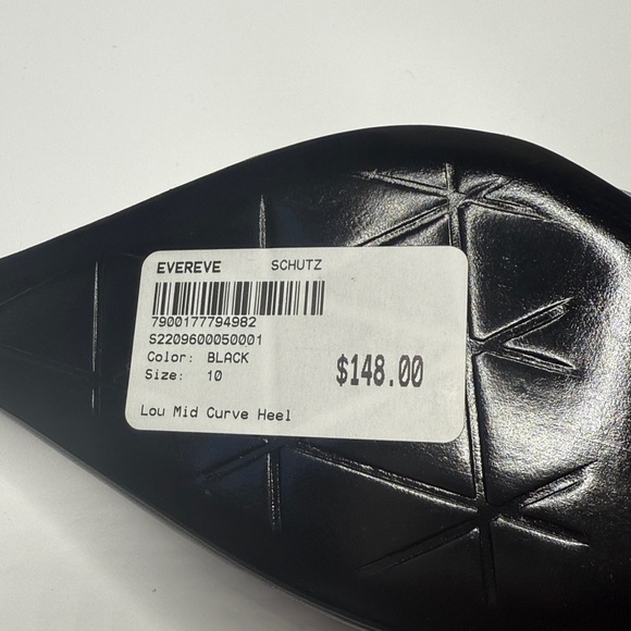 SCHUTZ Black and Gold Heels - Picture 10 of 12